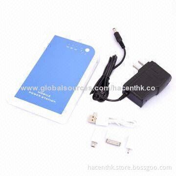 Chinese Power Bank, 12,000mAh Polymer Battery